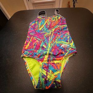 Dolfin Uglies onepiece crossback Swimsuit size 4
